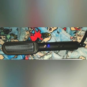 Tymo heated straightener brush